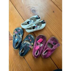 Lot of Girls size 10 Livie & luca and Mini Melissa Darth Vader shoes play cond